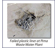 Failed Plastic Liner Solution